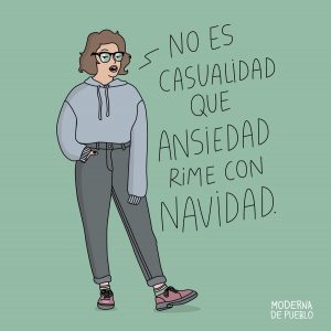 me estresa la navidad